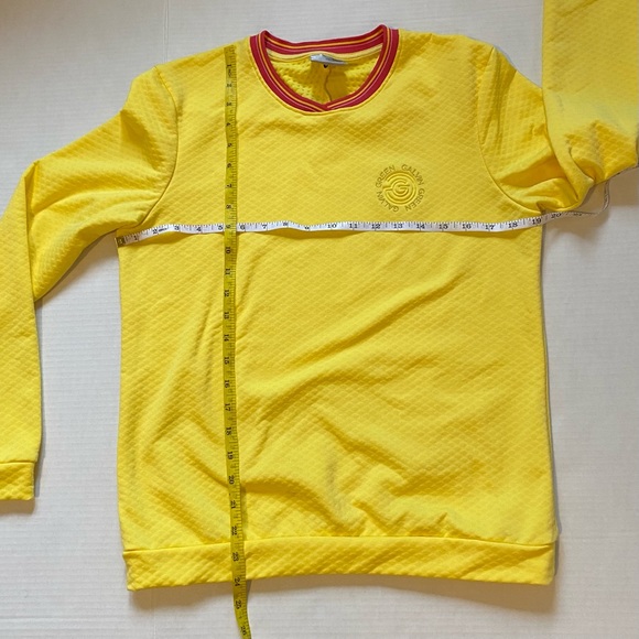 GALVIN GREEN Women's DISA Insula Pullover Sweater Sweatshirt lemon Yellow Medium - Picture 11 of 14